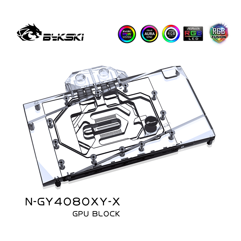 Bykski GPU-Block für GALAXY RT – Rtx 4080 Water Cooling Block Bewertung und Preis